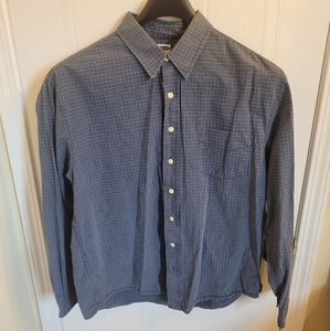 Old Navy Men's Checked Button Up Shirt